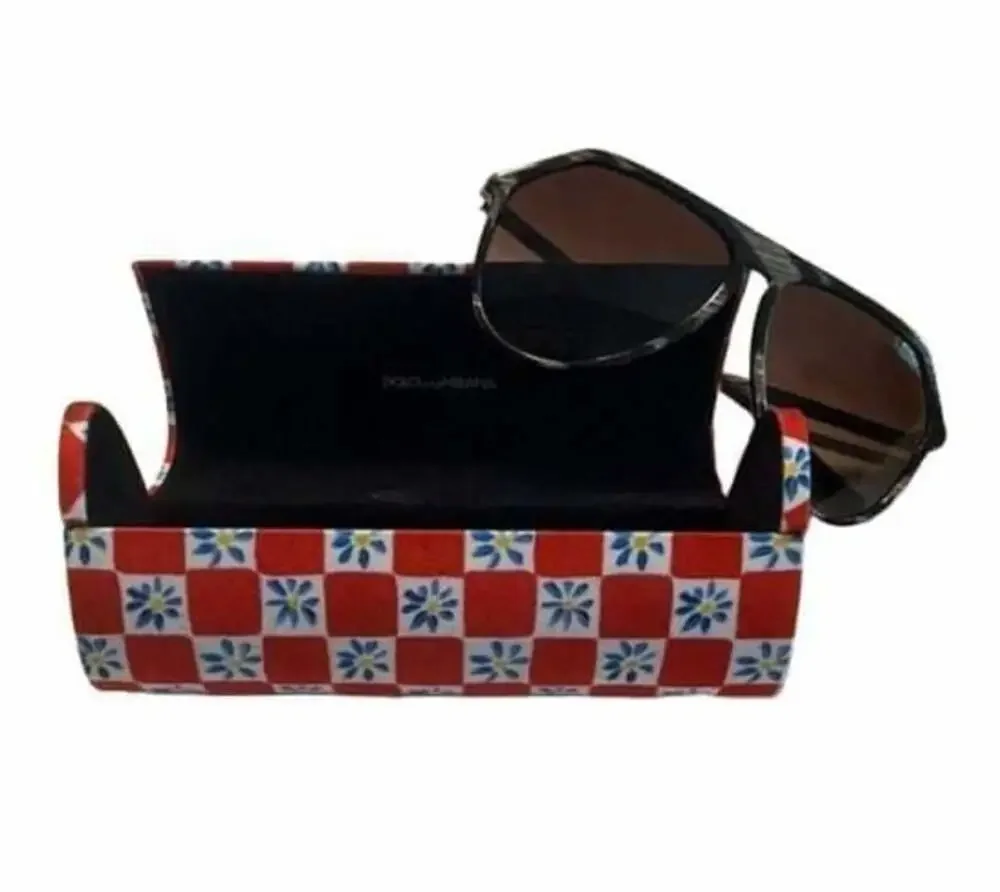 Dolce & Gabbana DG4452 Men's Aviator Sunglasses with Case